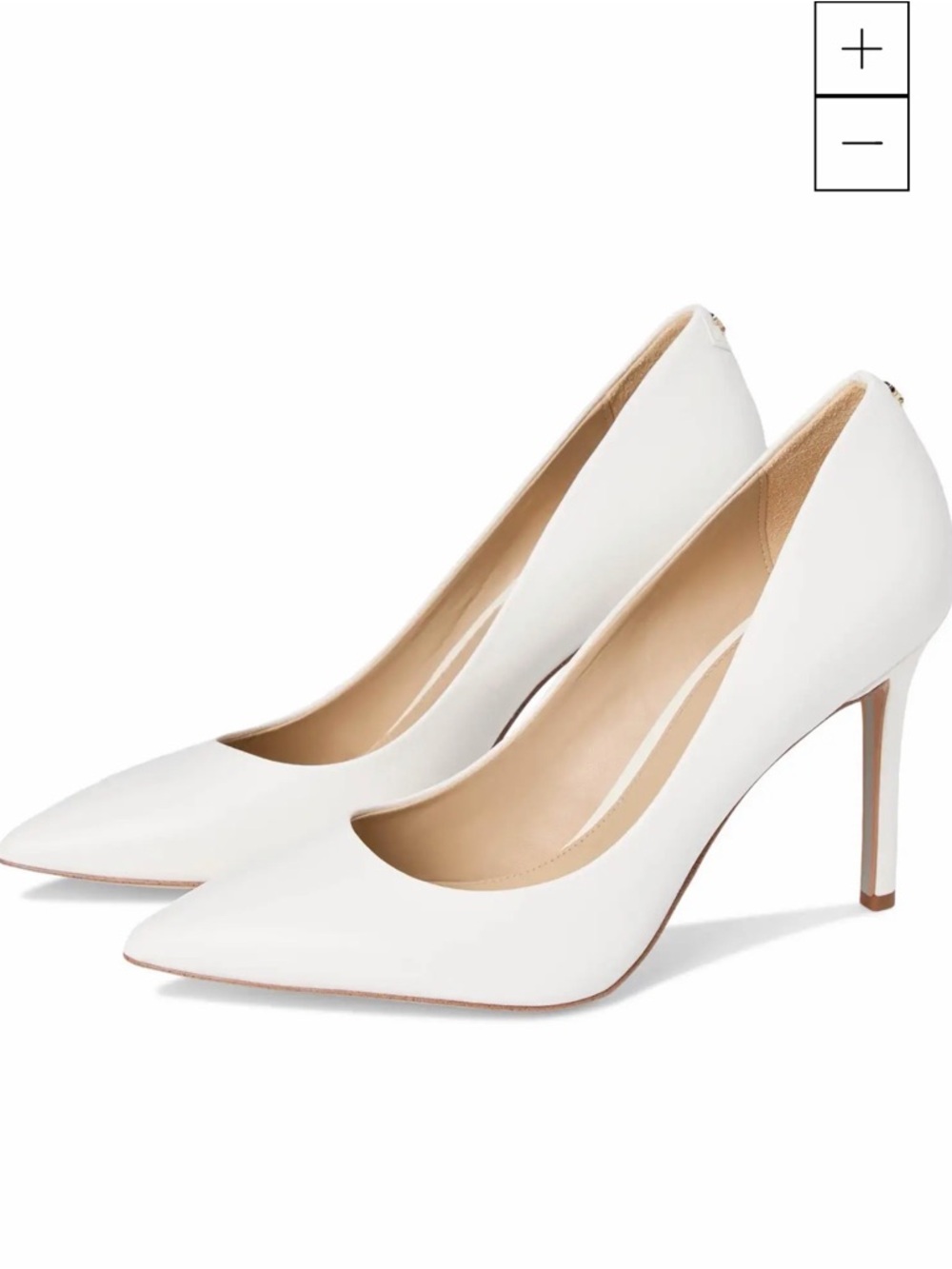 Sam Edelman White Hazel Pumps size 7